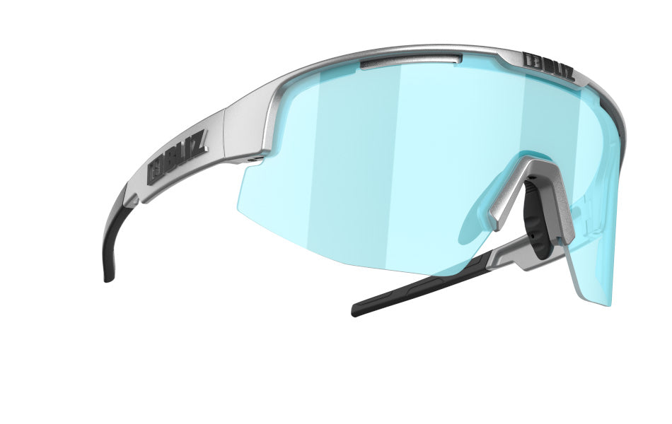Bliz Matrix Silver Sport Sunglasses (Ice-Blue Multi)
