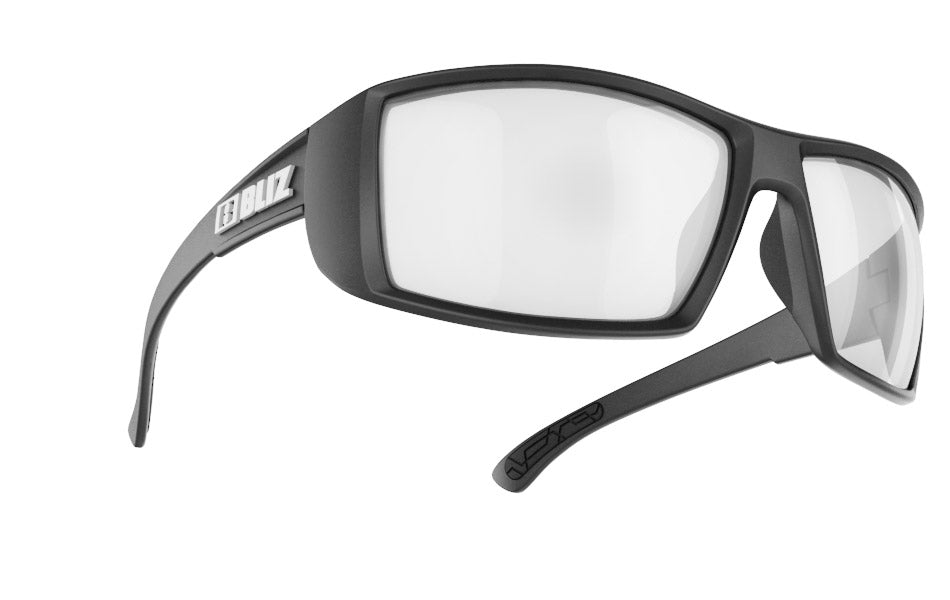 Bliz Drift Polarized Sport Sunglasses (Brown Silver Mirror/Matte Black)