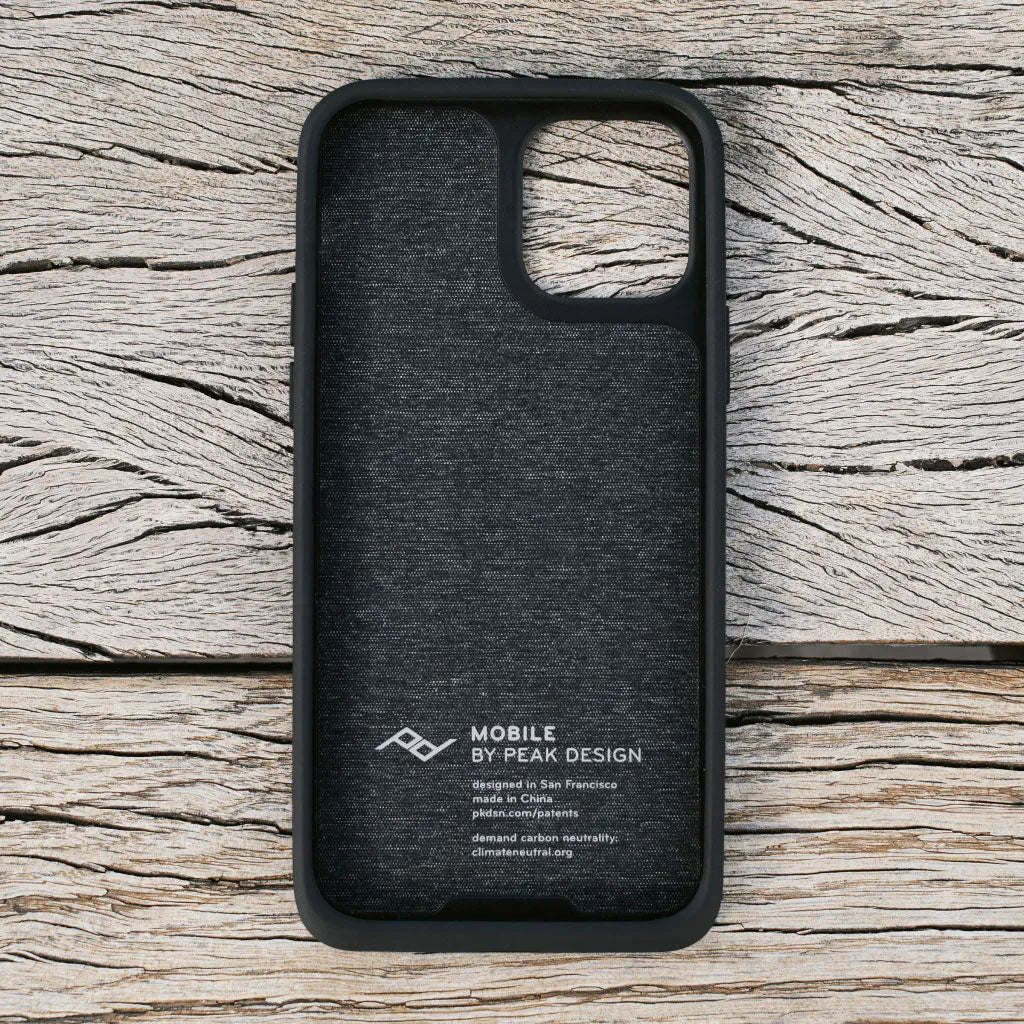 Peak Design Mobile Everyday Fabric Case iPhone 14 Pro (Charcoal)