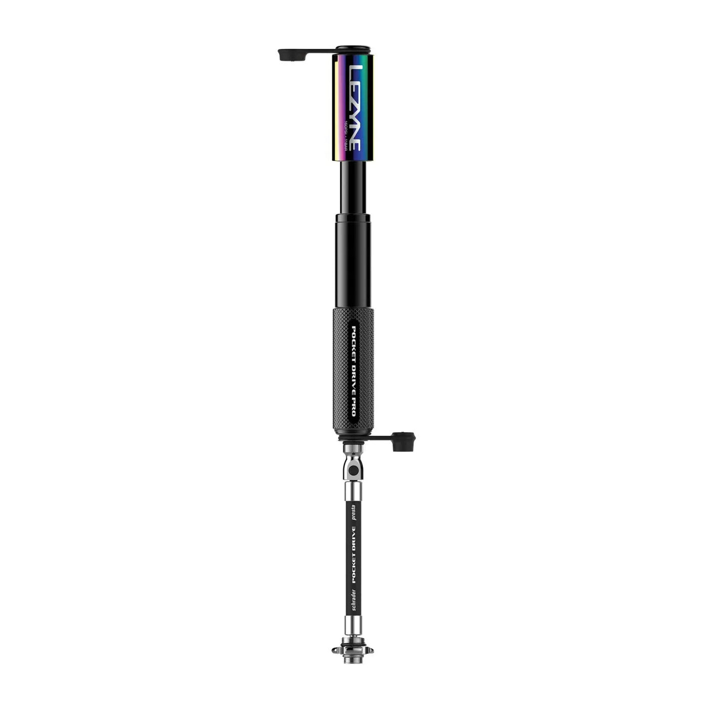 Lezyne Pocket Drive Pro Hand Pump (Neo Metallic/Black)