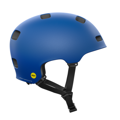 POC Crane MIPS Road Cycling Helmet (Opal Blue Translucent BSM)