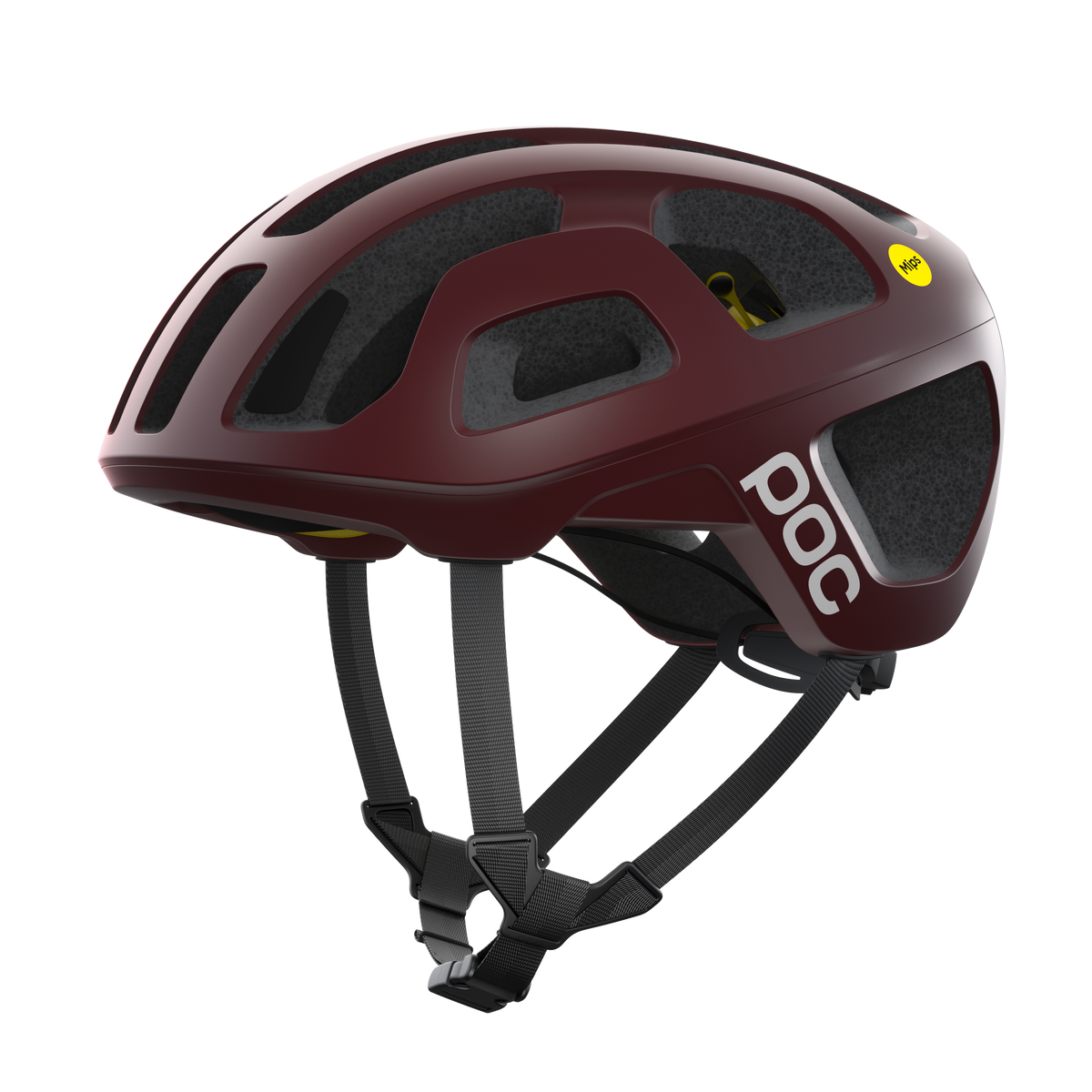 POC Octal MIPS Road Cycling Helmet (Propylene Red Matt)