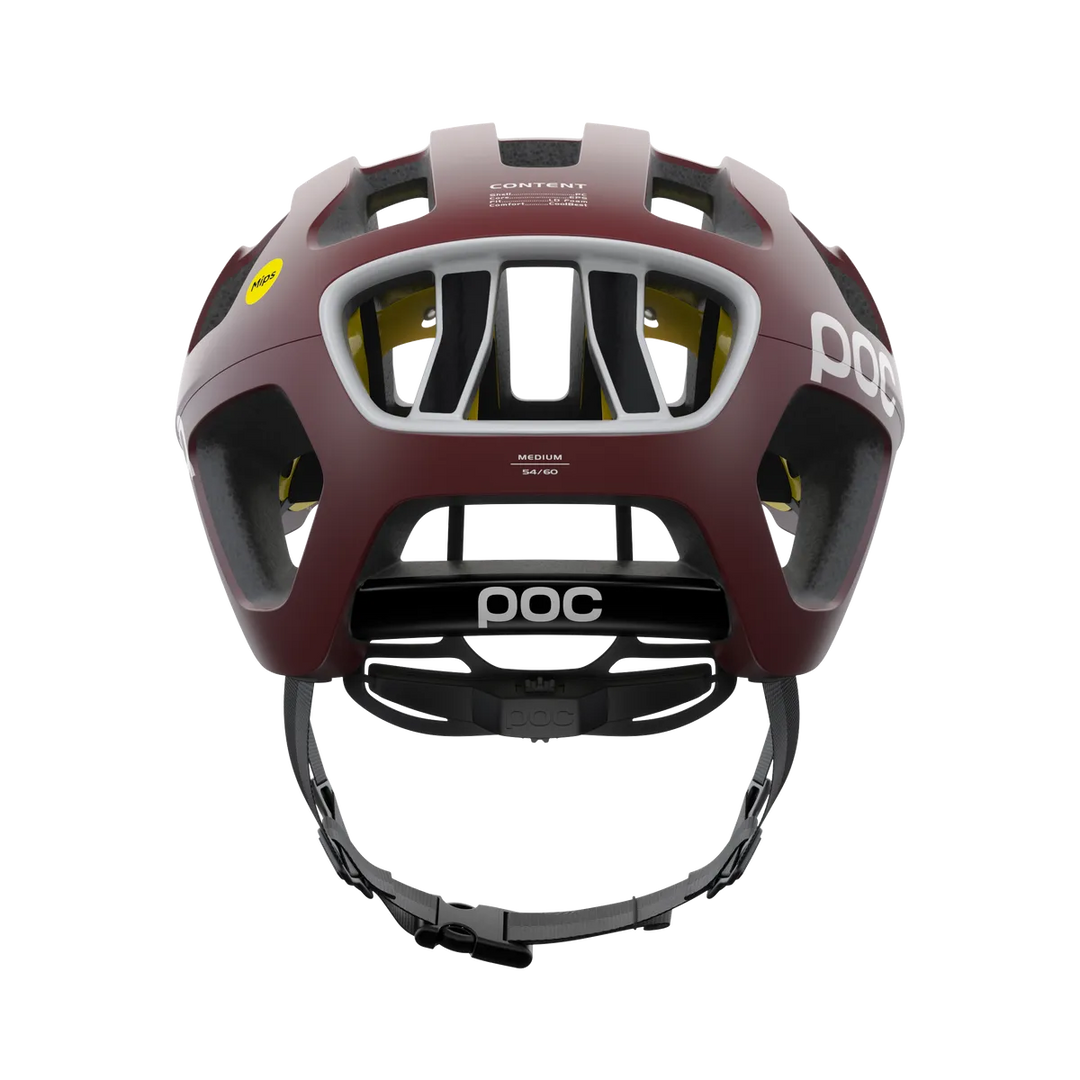 POC Octal MIPS Road Cycling Helmet (Propylene Red Matt)