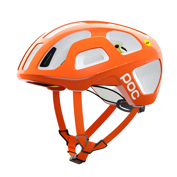 POC Octal MIPS Road Cycling Helmet (Fluorescent Orange)