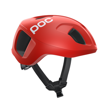 POC Ventral Spin Road Cycling Helmet (Prismane Red)