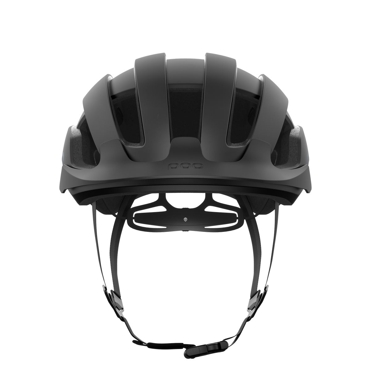 POC Omne Air Resistance Road Cycling Helmet (Uranium Black/Opal Blue)