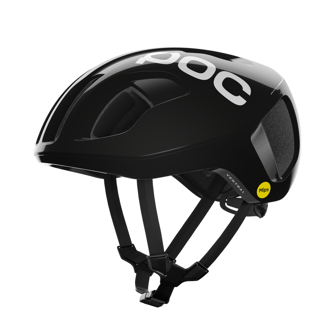 POC Ventral Road Cycling Helmet (Uranium Black)