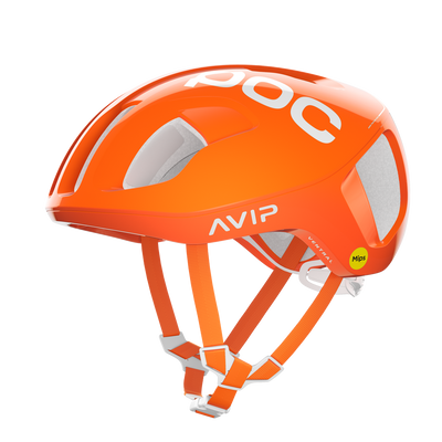 POC Ventral Road Cycling Helmet (Fluorescent Orange)