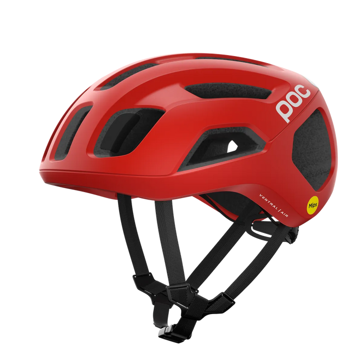 POC Ventral Air Road Cycling Helmet (Prismane Red Matt)