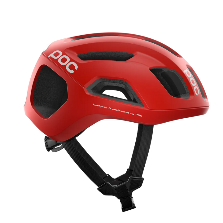 POC Ventral Air Road Cycling Helmet (Prismane Red Matt)