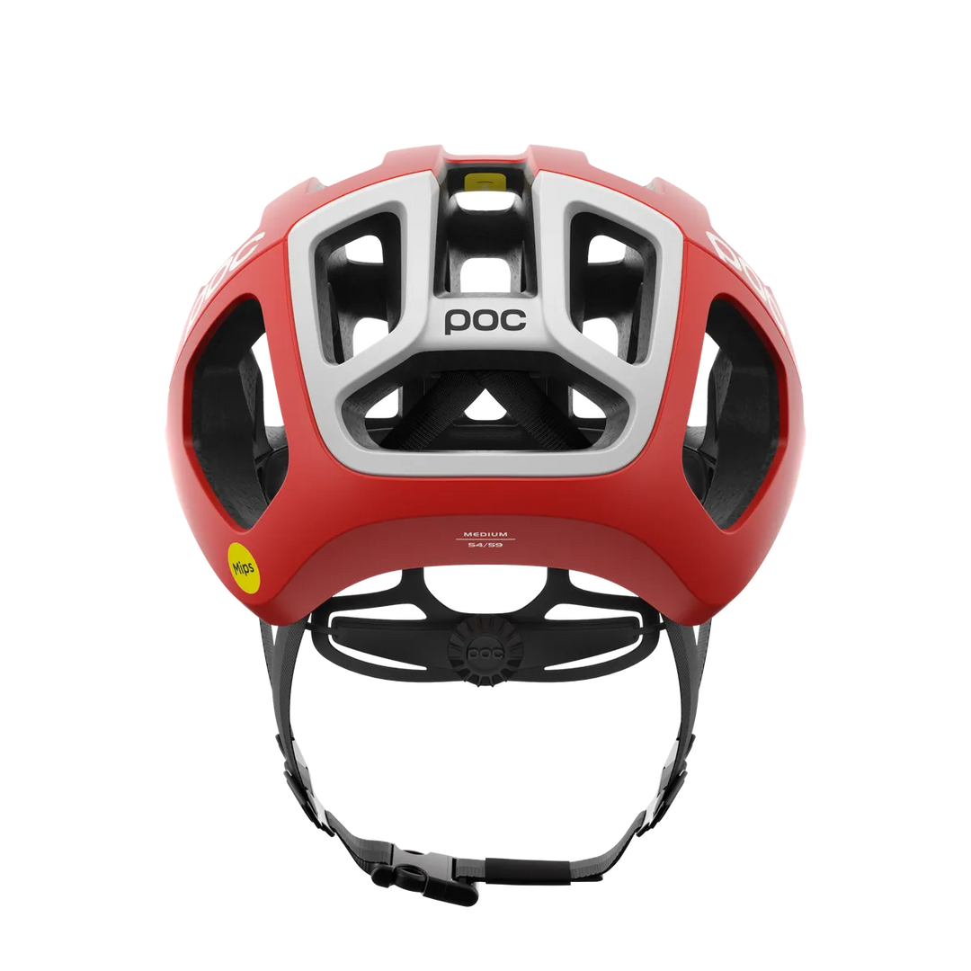 POC Ventral Air Road Cycling Helmet (Prismane Red Matt)