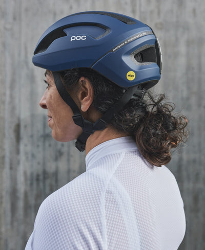 POC Omne Air Road Cycling Helmet (Lead Blue Matt)