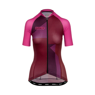 Bioracer Vesper Blitzz Womens Cycling Jersey (Pink)
