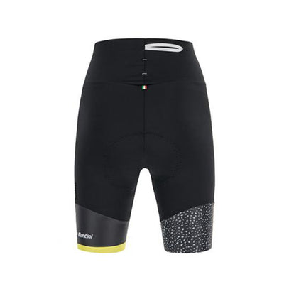 Santini Giada Hip Womens Cycling Shorts (Black/White)