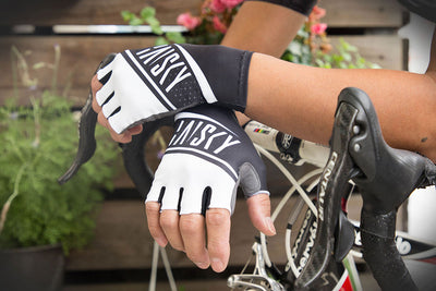 Baisky TRHF390 Unisex Cycling Gloves (Conquer White)