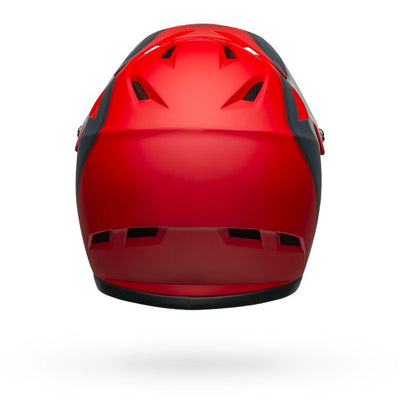 Bell Sanction Full Face Helmet (Matte Crimson/Slate/Dark Grey)