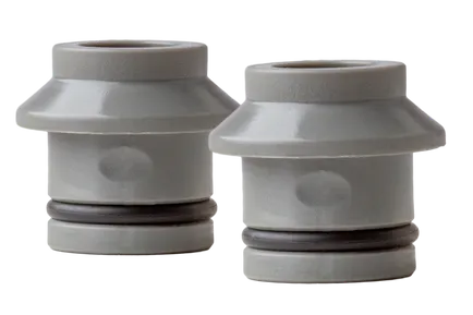 Seasucker Huske 12mm Thru Axle Plugs (Silver)
