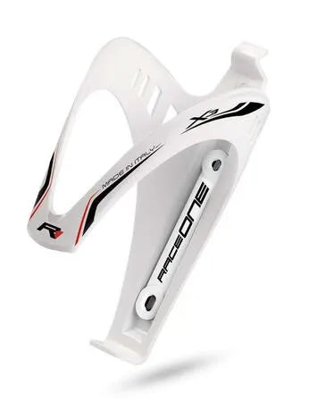 Raceone Matte Finish X3 Bottle Cage (White)