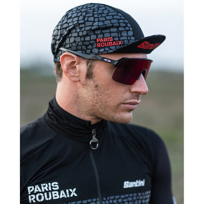 Santini TDF Parigi Roubaix Cycling Cap (Print)