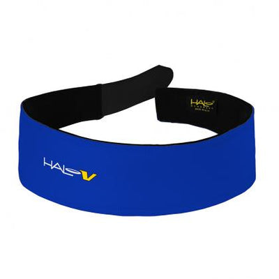 Halo V-Velcro Adjustable Headband (Royal Blue) (2” Wide)