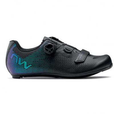 Northwave  Storm Carbon 2 Road Cycling Shoes (Black/Iridescen)