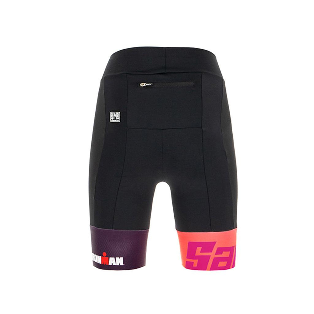 Santini Cupio Ironman Womens Triathlon Shorts (Black) - BUMSONTHESADDLE