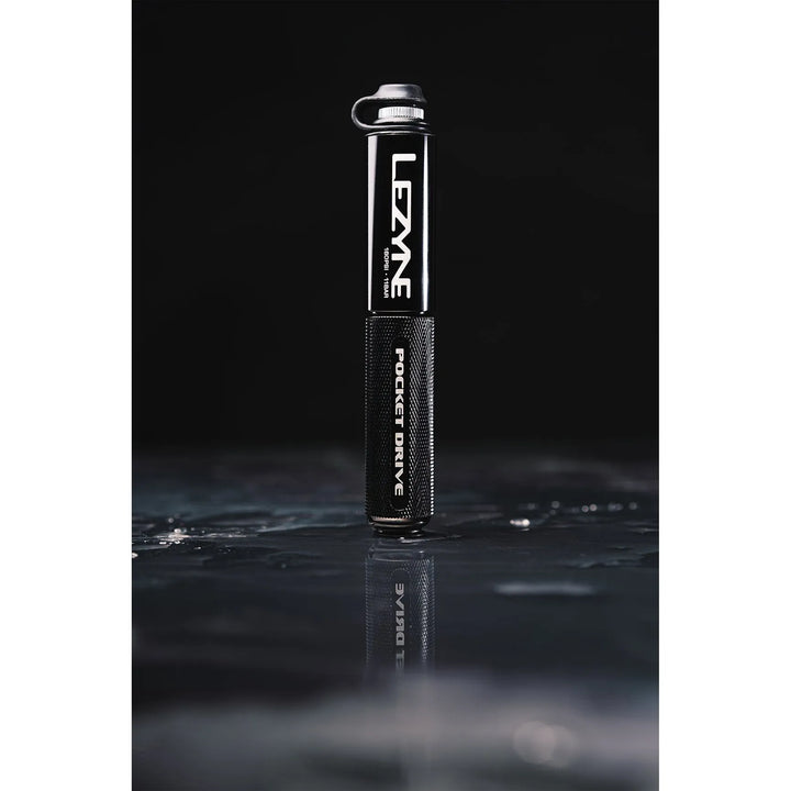 Lezyne Pocket Drive Compact Hand Pump (Black)