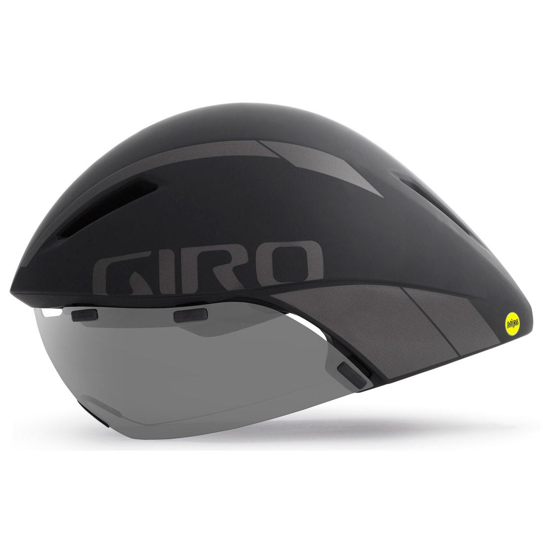 Giro Aerohead MIPS Road Cycling Helmet (Matte Black/Highlight Yellow)