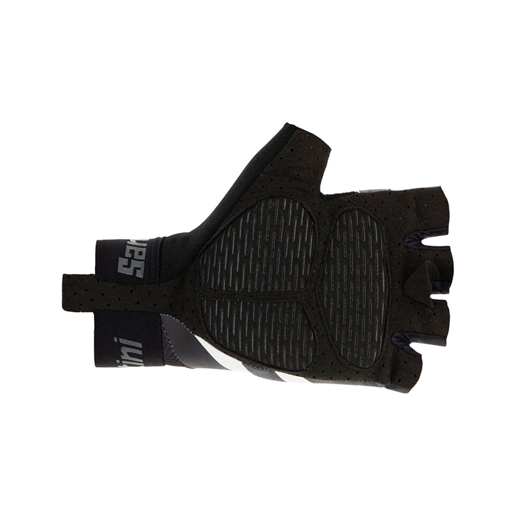 Santini Bengal Gel Unisex Cycling Gloves (Black)