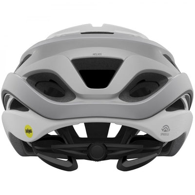 Giro Helios Spherical MIPS Road Cycling Helmet (Matte White/Silver Fade)
