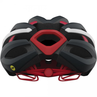 Giro Synthe MIPS II Road Cycling Helmet (Matte Portaro Grey/White/Red)