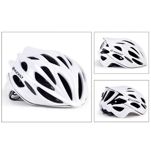 Nuckily PB13 Road Cycling Helmet (White)