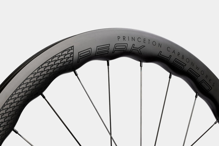 Princeton Peak 4550 Carbon Tubleless Ready Disc Brake Wheel - Shimano/Sram (Black)