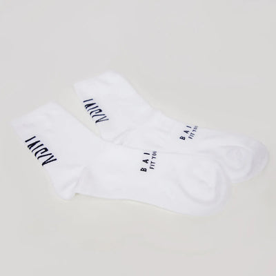 Baisky Mens Sport Socks (Purity White)