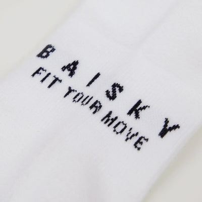 Baisky Mens Sport Socks (Purity White)
