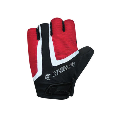 Chiba Gel Air Reflex Mens Cycling Gloves (Red)