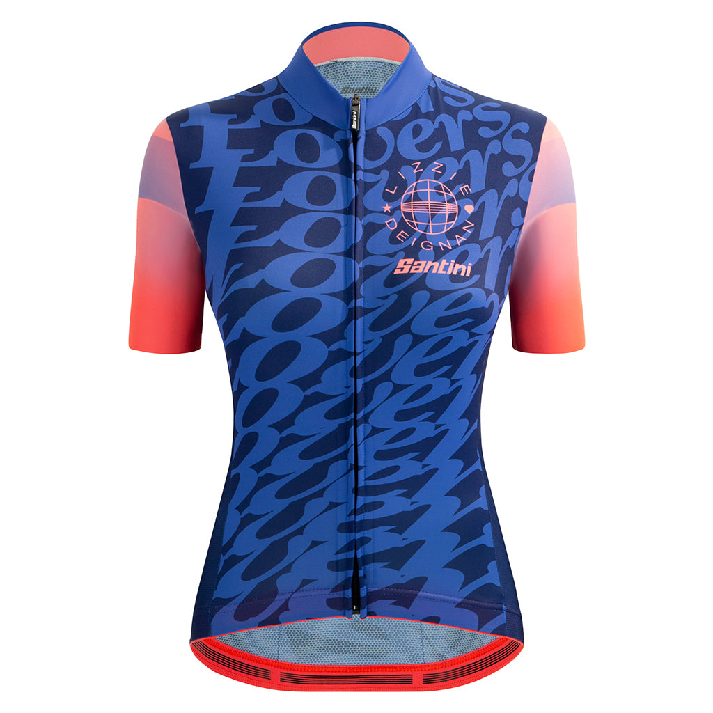 Santini Lizzie Lovers Womens Cycling Jersey (Print)
