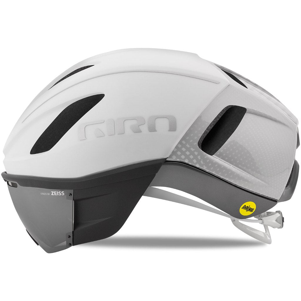 Giro Vanquish MIPS Road Cycling Helmet (Matte White Silver)