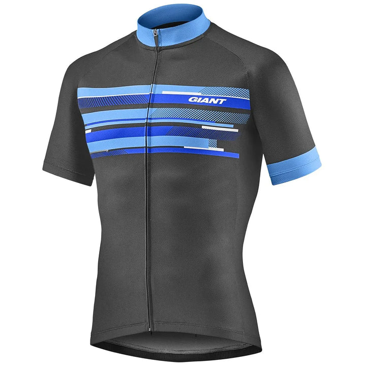 Giant Rival Mens Cycling Jersey (Black/Blue)