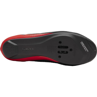 Giro Cadet Road Cycling Shoes (Black/Bright Red)