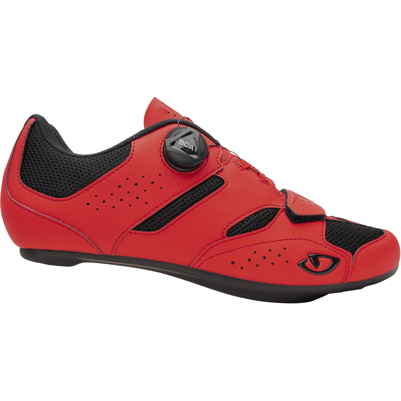 Giro Savix II Road Cycling Shoes (Bright Red)