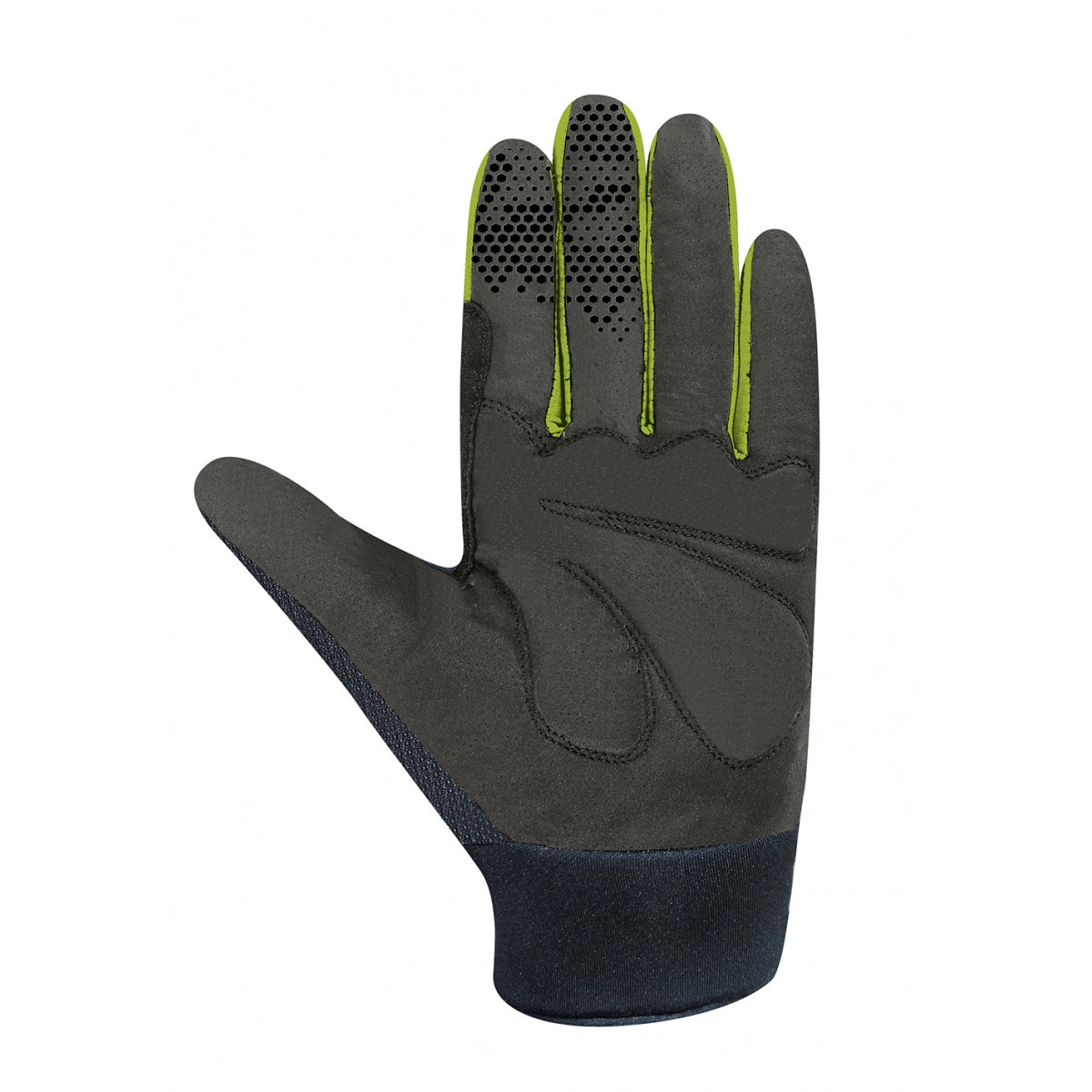Chiba Blade Mens Cycling Gloves (Black/Neon Yellow)