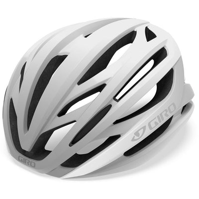 Giro Syntax MIPS Road Cycling Helmet (Matte White/Silver)