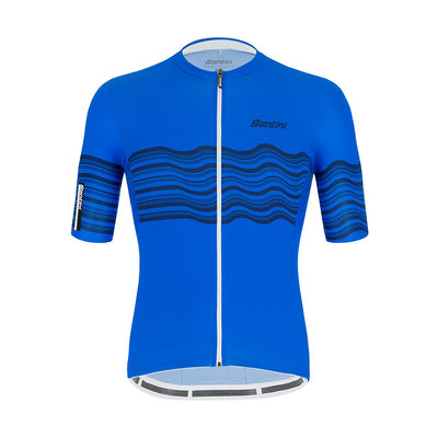 Santini Tono Profilo Mens Cycling Jersey (Royal Blue)