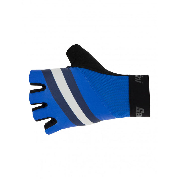 Santini Bengal Mens Cycling Gloves (Blue)