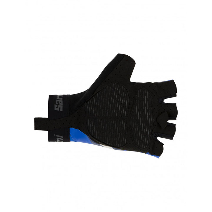 Santini Bengal Mens Cycling Gloves (Blue)