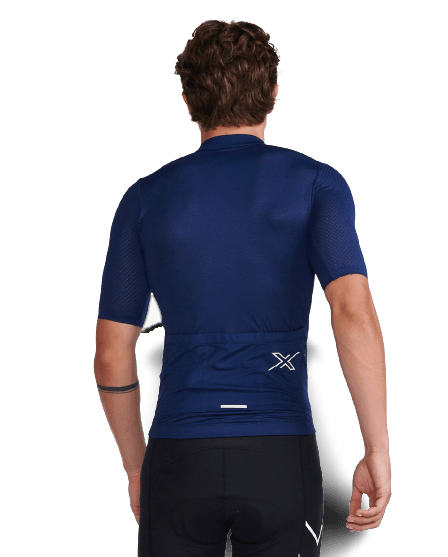 Buy 2XU Aero Cycle Mens Cycling Jersey Med White Reflective Online Wide Range Best Price BUMSONTHESADDLE