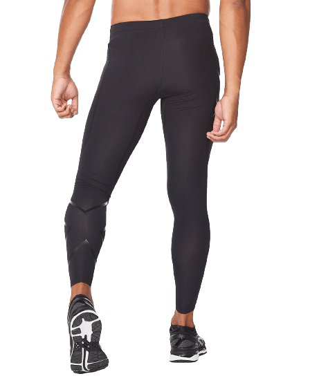 2XU Core Mens Compression Tights (Black/Nero) - BUMSONTHESADDLE