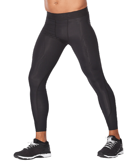 2XU MCS X Training Mens Compression Tights (Black/Nero) - BUMSONTHESADDLE