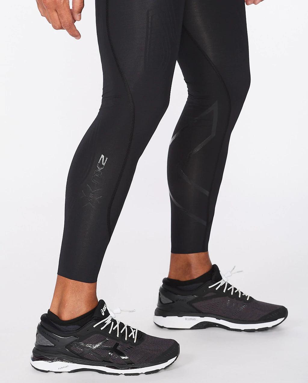 2XU MCS X Training Mens Compression Tights (Black/Nero) - BUMSONTHESADDLE